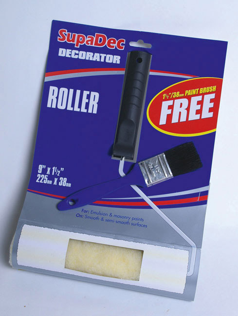 Roller - 9" x 1.5" / 225mm x 38mm