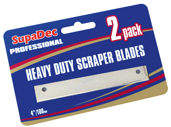 Angled Scraper Blades - Pack of 2