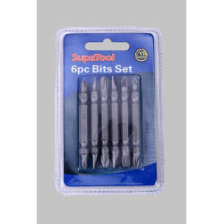 Double End Power Bits - 6 Piece