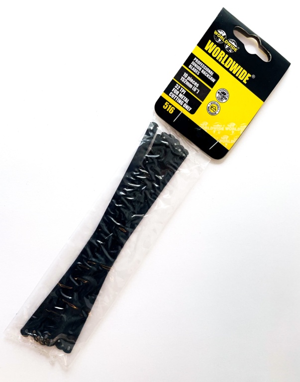Junior Hacksaw Blades - 152mm(6")