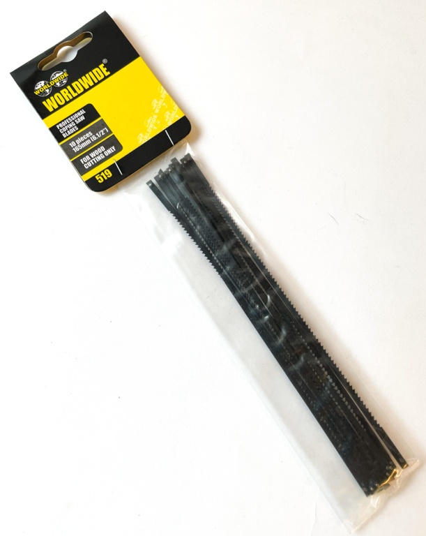 Coping Saw Blades - 163mm(6.1/2")