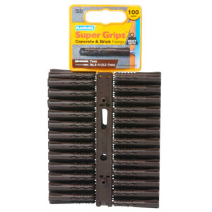 Brown Super Grips Fixings - 100 Pack