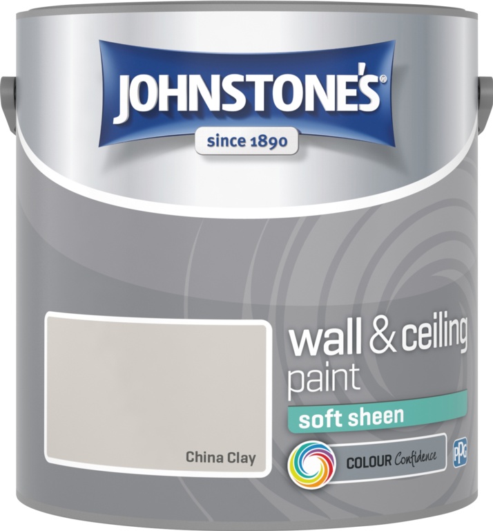Wall & Ceiling Soft Sheen 2.5L - China Clay