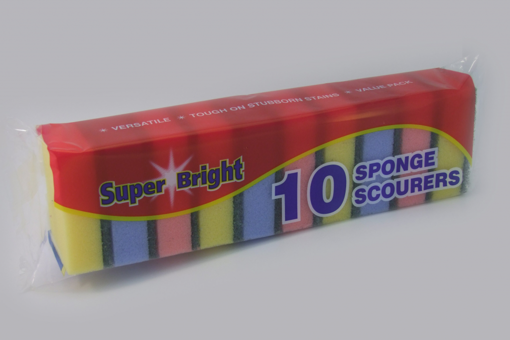 Sponge Scourers - Pack 10