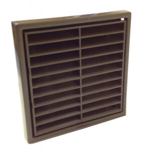 Fixed Grill 4" - Brown