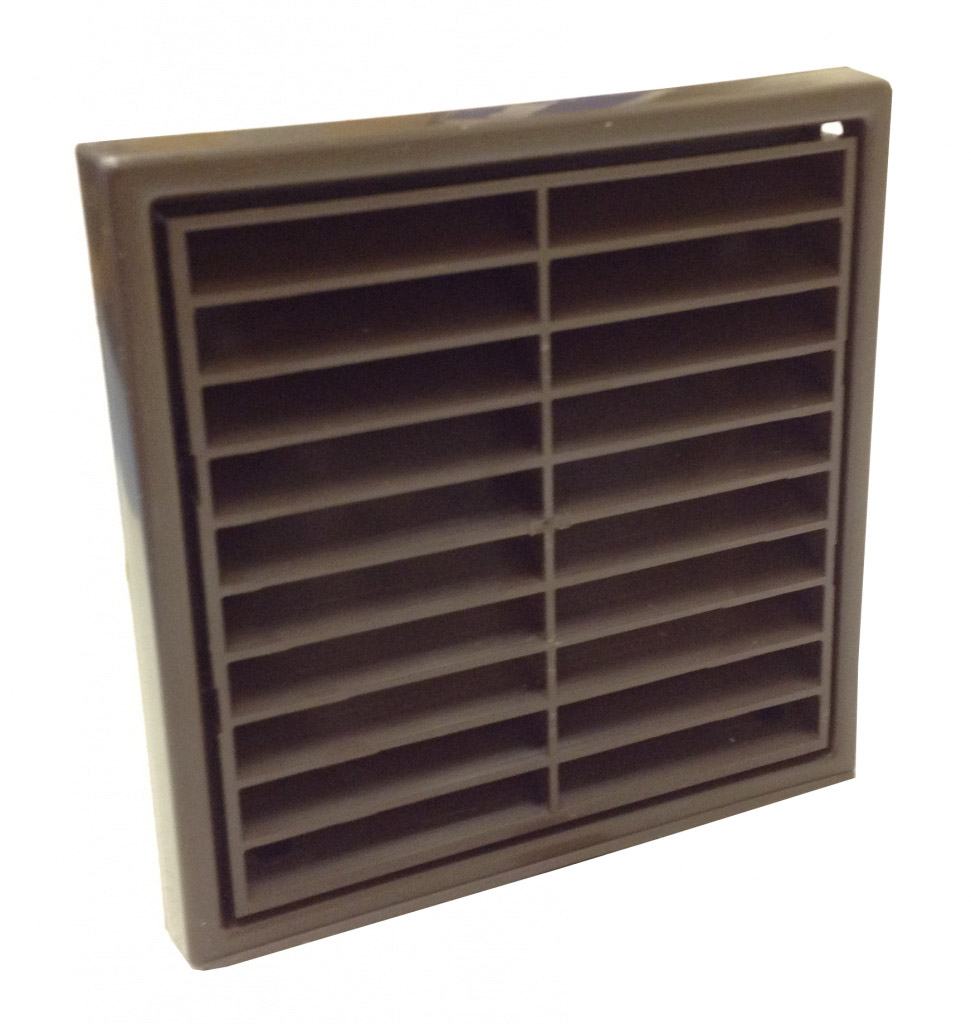 Fixed Grill 4" - Brown