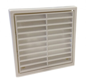 Fixed Grill 4" - White