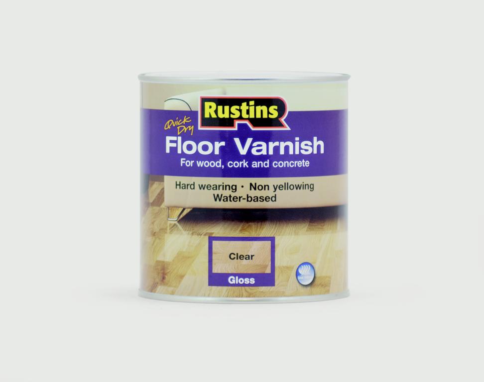 Quick Dry Acrylic Floor Varnish Gloss - 1L