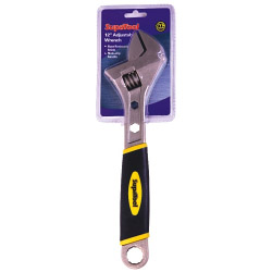 Adjustable Wrench with Power Grip - 12"/300mm