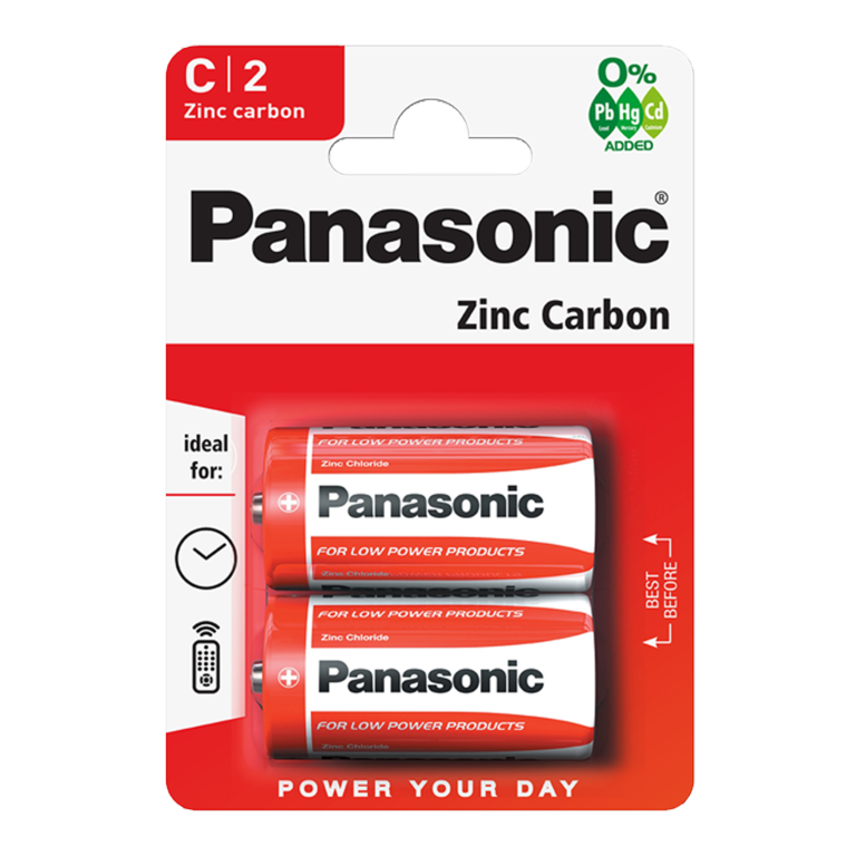 Zinc Carbon Batteries - C Size