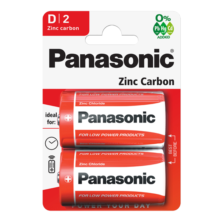 Zinc Carbon Batteries - D Size