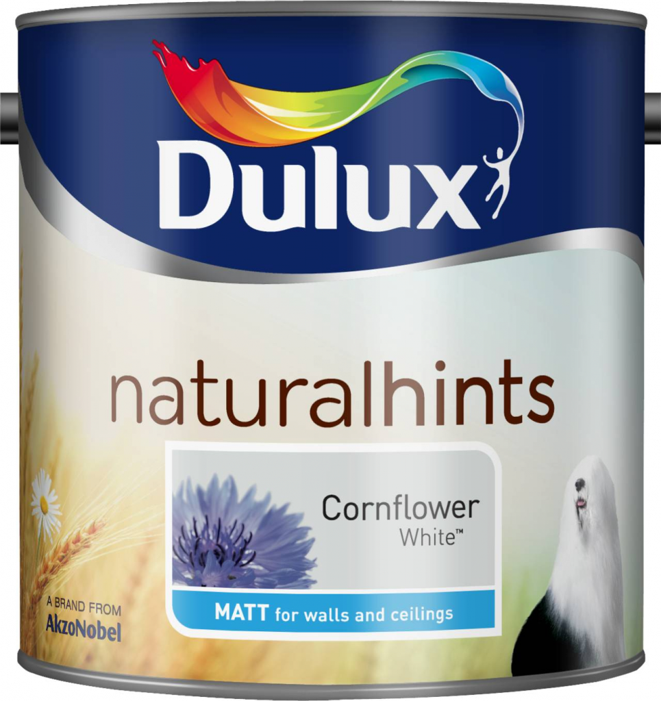 Natural Hints Matt 2.5L - Cornflower White