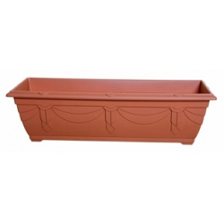 90cm Venetian Window Box - Terracotta