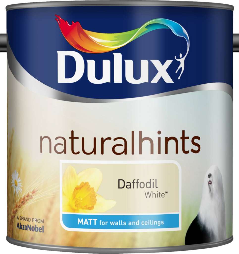 Natural Hints Matt 2.5L - Daffodil White