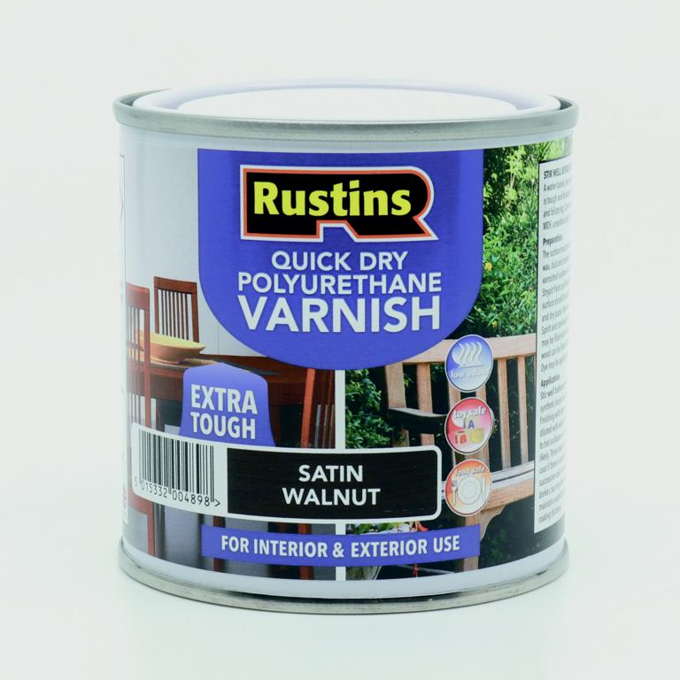 Polyurethane Gloss Varnish 250ml - Walnut