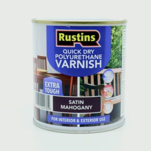 Polyurethane Satin Varnish 500ml - Mahogany