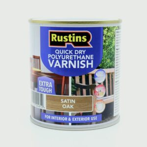 Polyurethane Satin Varnish 500ml - Oak