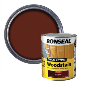 Quick Drying Woodstain Gloss 750ml - Walnut