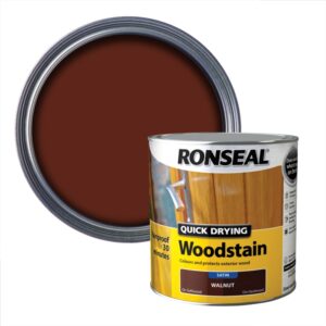 Quick Drying Woodstain Satin 2.5L - Walnut