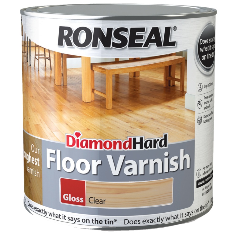 Diamond Hard Clear Varnish 2.5L - Gloss