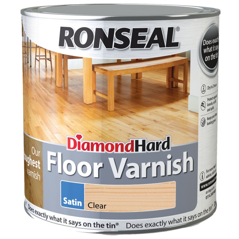 Diamond Hard Clear Varnish 2.5L - Satin
