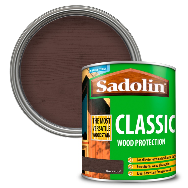Classic Wood Protection - 1L Rosewood