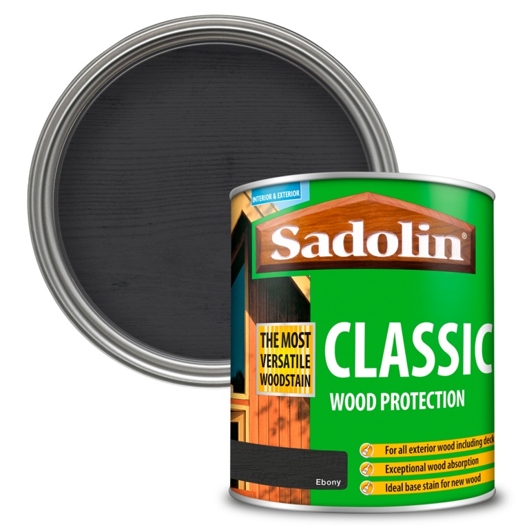 Classic Wood Protection - 1L Ebony
