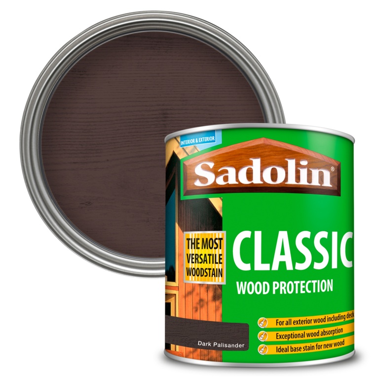 Classic Wood Protection - 1L Dark Palisander