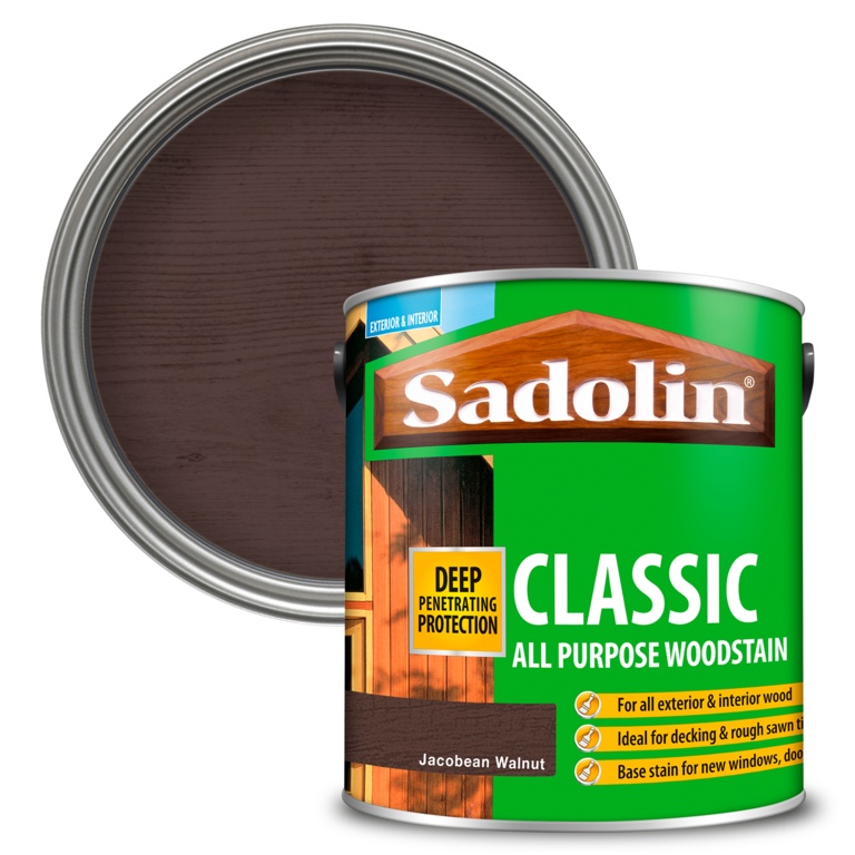 Classic Wood Protection - 2.5L Jacobean Walnut