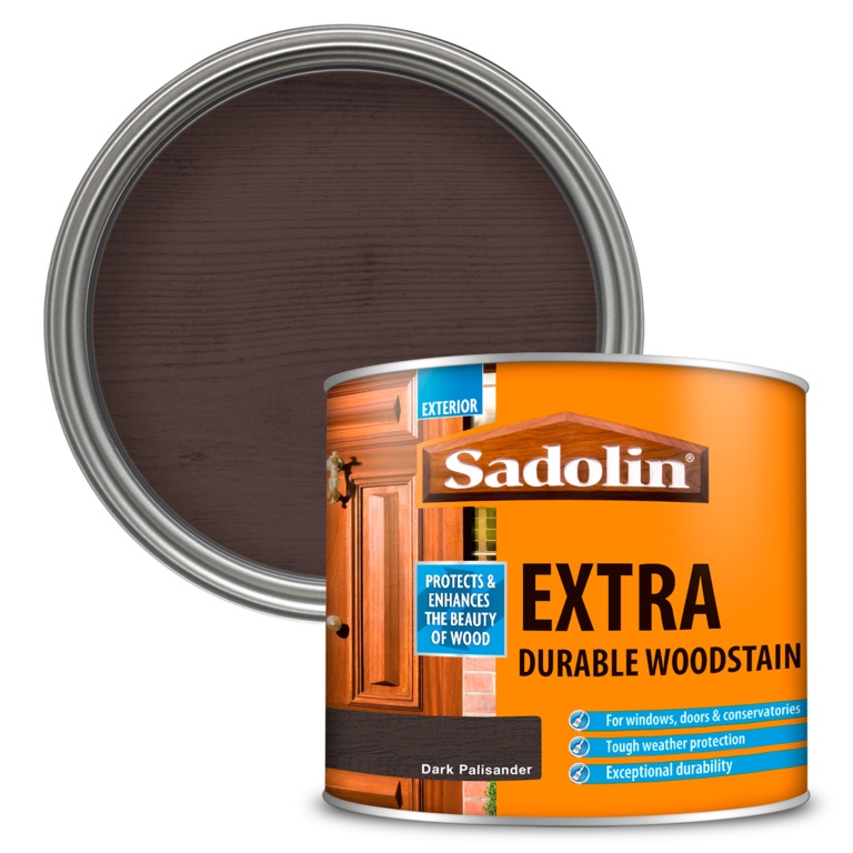 Extra Durable Woodstain - 500ml  Dark Palisander