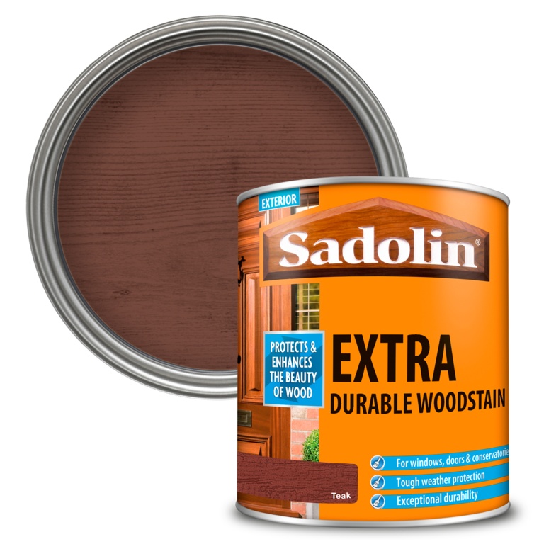 Extra Durable Woodstain - 1L Teak