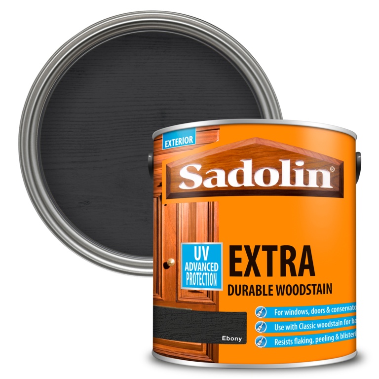Extra Durable Woodstain - 2.5L Ebony