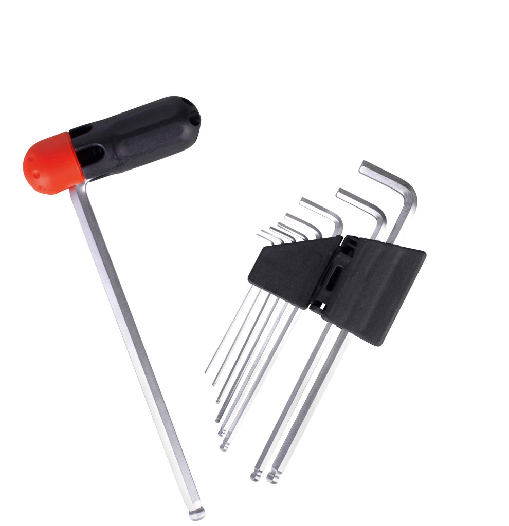 Long Arm Ball End Hex Key Set - 10 piece