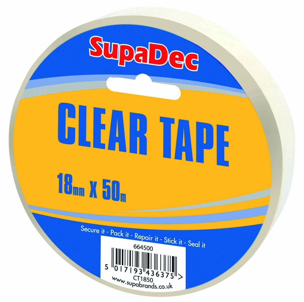Clear Tape - 18mm x 50m