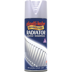 Radiator Spray Paint - 400ml Satin Chrome