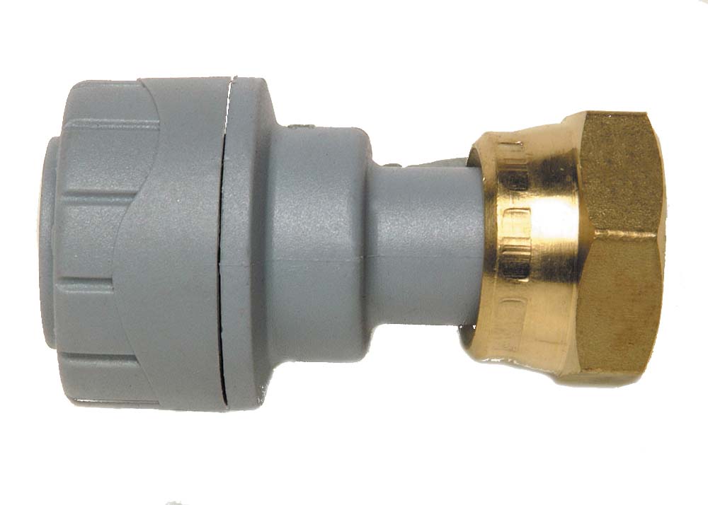 15mm 3/4" Tap Connector Grey - PPM81534