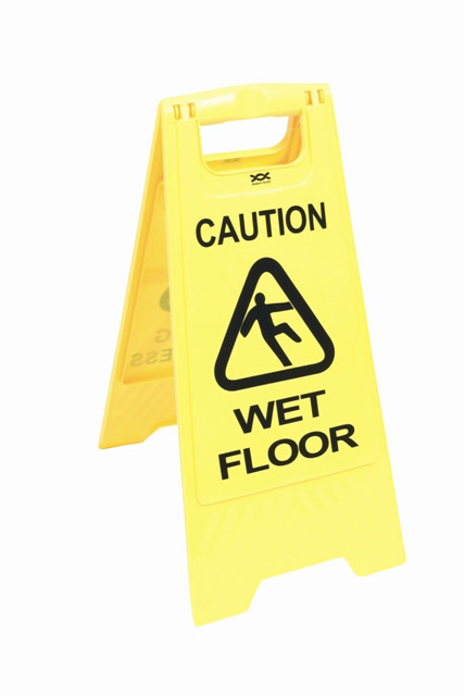 Wet Floor Sign - A Frame