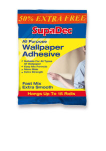 All Purpose Wallpaper Adhesive - Up to 10 Rolls PLUS 50% EXTRA FREE