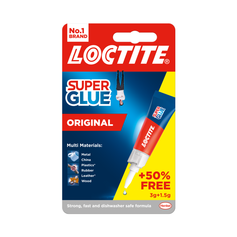 Super Glue - 3g Tube plus 50% Free