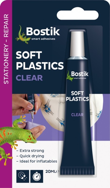 Soft Plastics Clear Adhesive - 20ml Blister