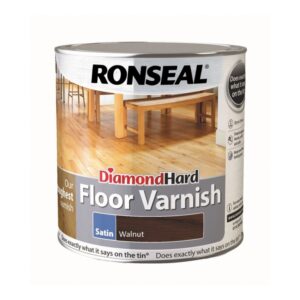 Diamond Hard Coloured Floor Varnish 2.5L - Walnut