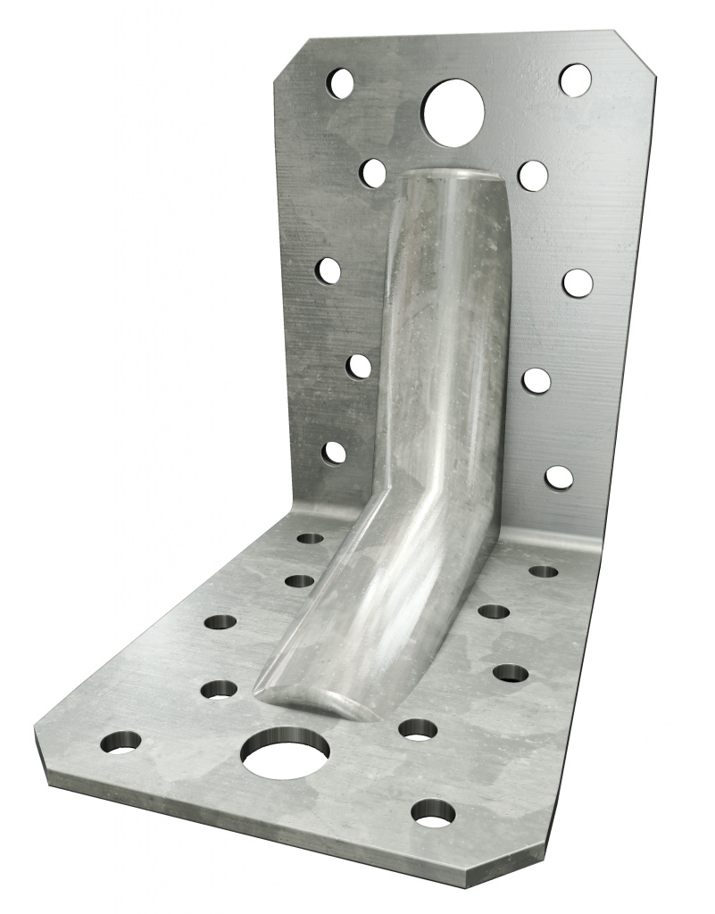 Heavy Duty Angle Bracket - 100mm x 60mm