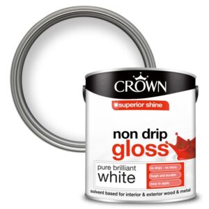 Non Drip Gloss 2.5L - Pure Brilliant White