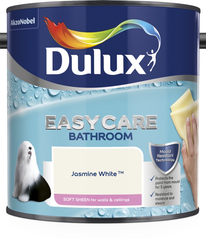 Easycare Bathroom Soft Sheen 2.5L - Jasmine White