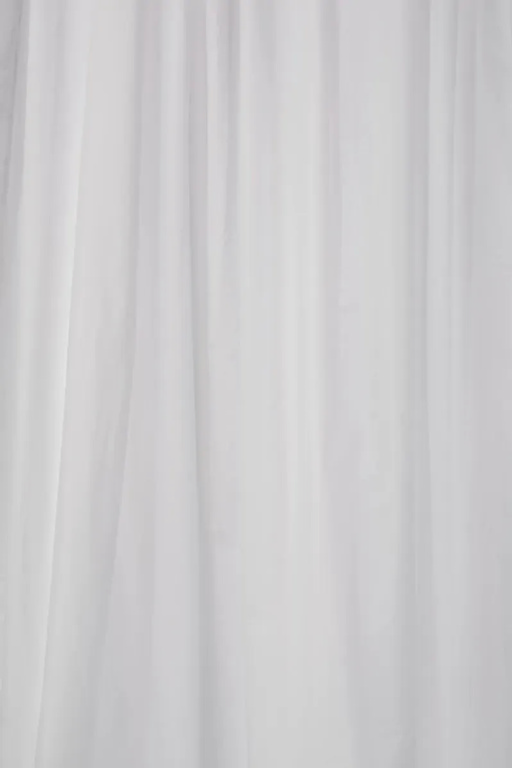 PVC Shower Curtain - White