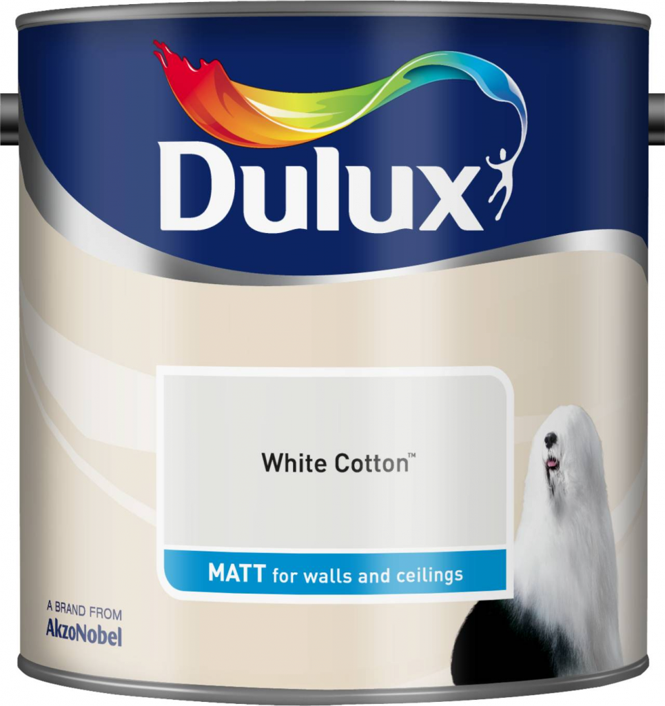 Matt 2.5L - White Cotton