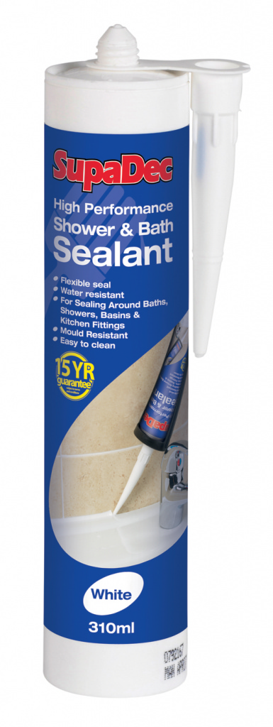 Shower & Bath Sealant - 310ml White