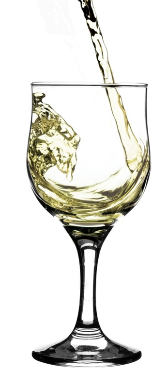 Tulip White Wine Glasses x 4 - 20cl