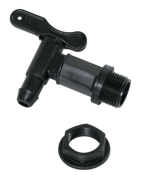 Water Butt Replacement Tap - Black