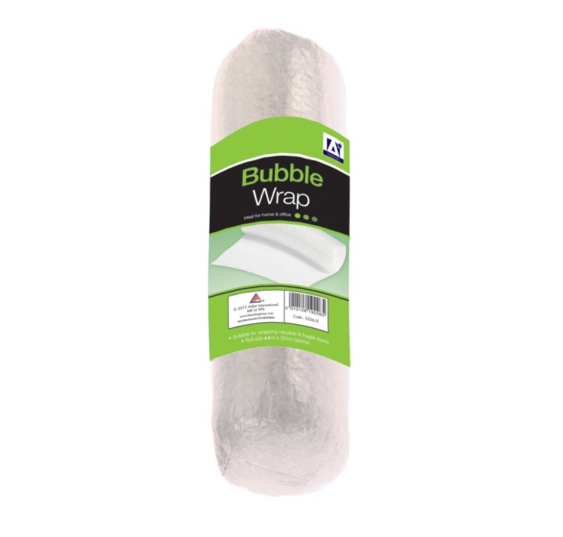 Bubble Wrap Roll - 4.5m x 30cm